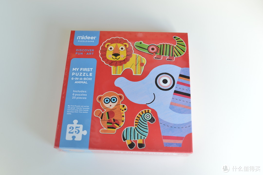 宝贝的第二款拼图mideer弥鹿儿童拼图开箱