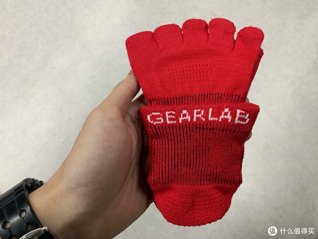 Gearlab&Thermolite发热3D五指袜 不完全使用报告