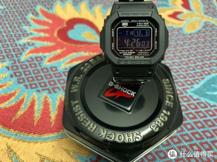 CASIO 卡西欧 G-SHOCK GW-M5610-1B 开箱