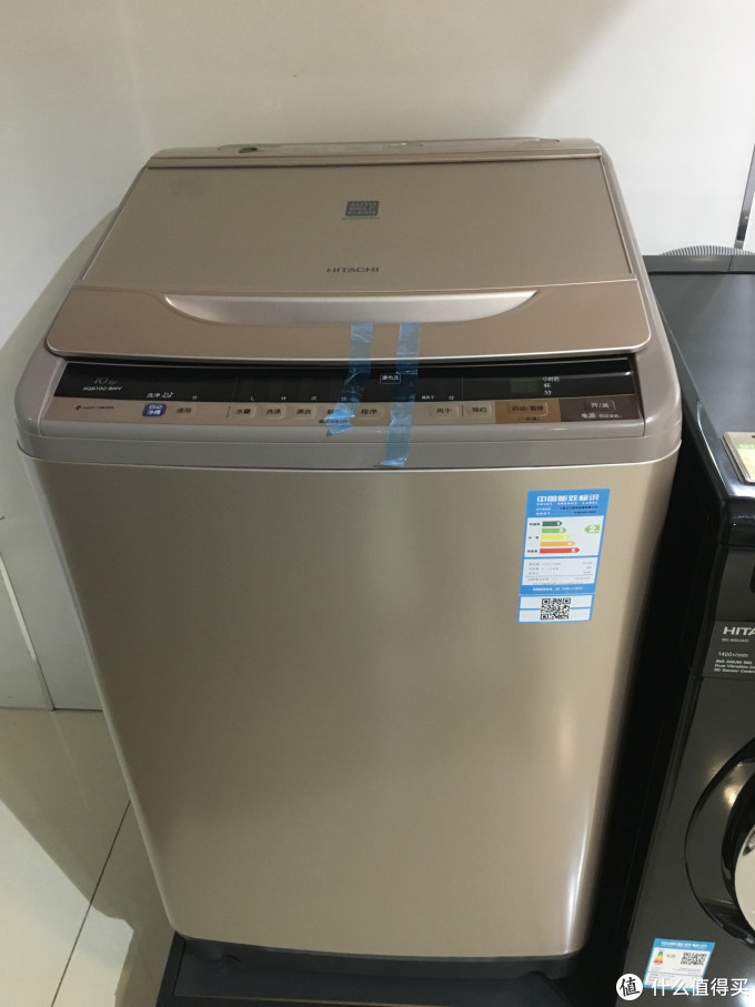 心心念念,终入手日立xqb100-bwv波轮洗衣机_家电安装_什么值得买