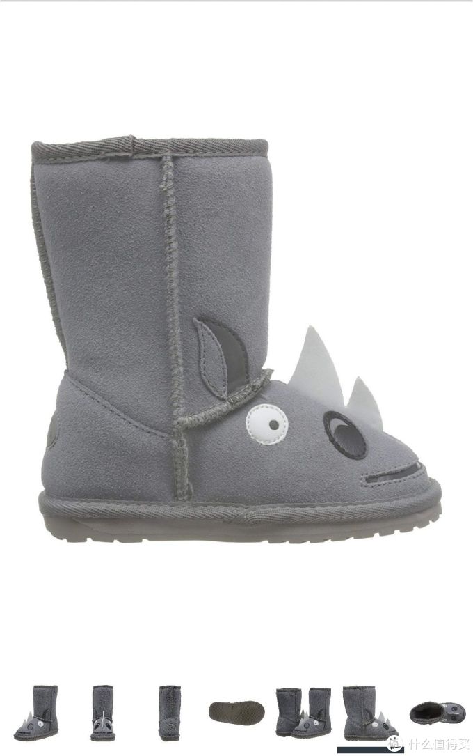 Emu Australia童雪地靴开箱 童鞋 什么值得买