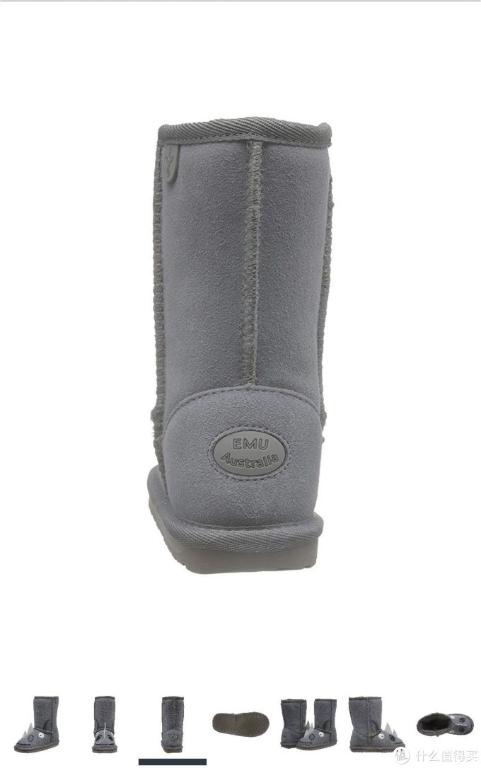 Emu Australia童雪地靴开箱 童鞋 什么值得买