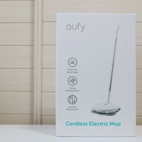 eufy 电动拖把外观展示(主机|橡胶塞|注水口|拖杆|照明灯)