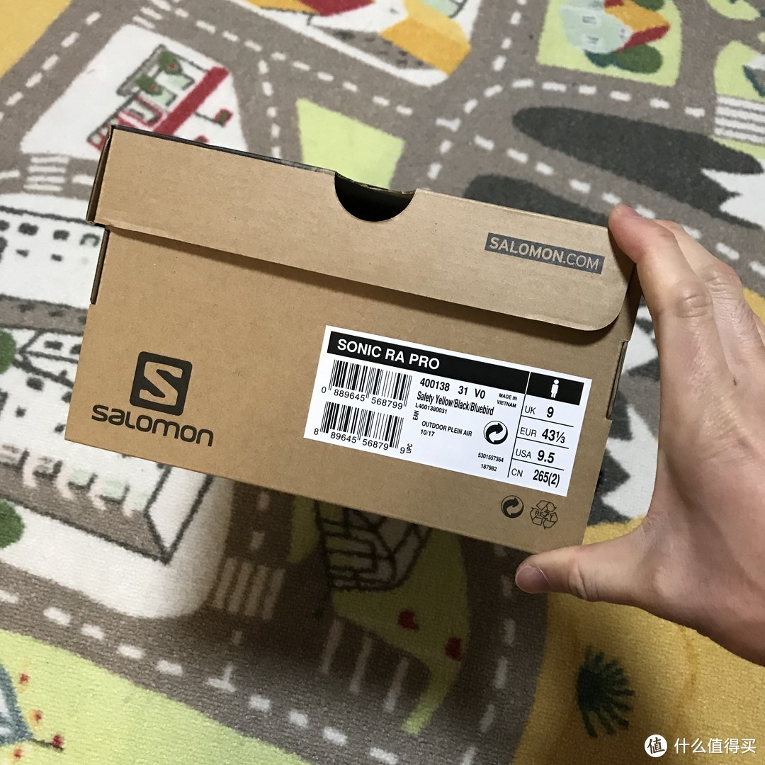 轻！透！Salomon SONIC RA PRO 跑鞋