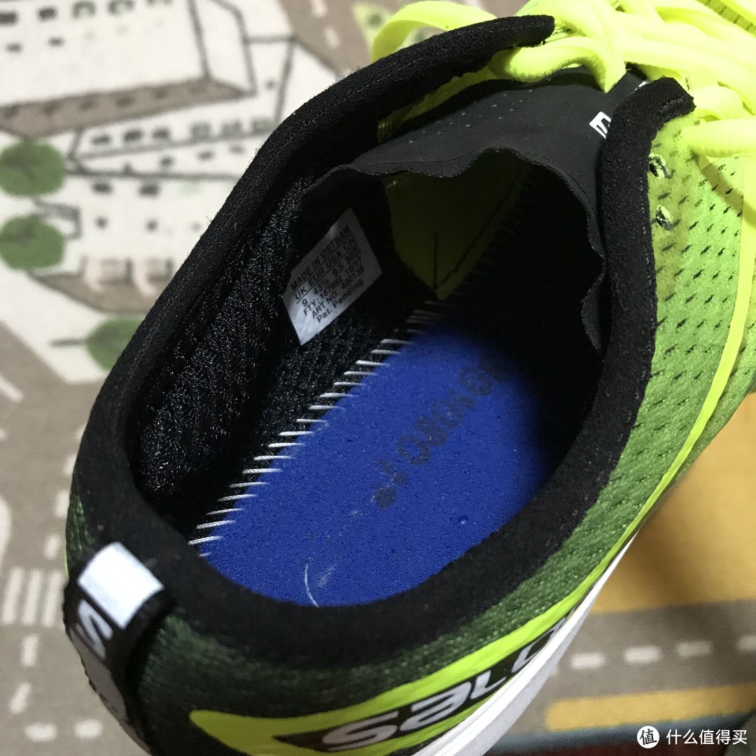 轻！透！Salomon SONIC RA PRO 跑鞋