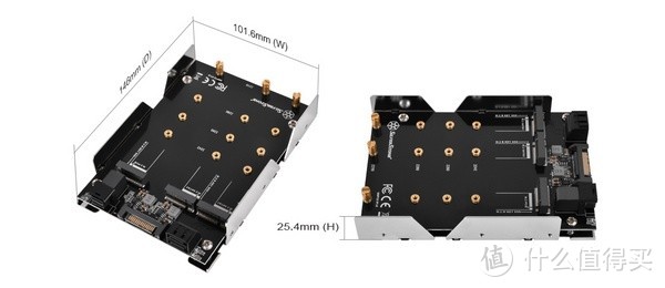 支持扩展3/4路M.2：Silver Stone 银欣 发布 SDP11 和 SDP12 M.2 SSD 扩展转接盒