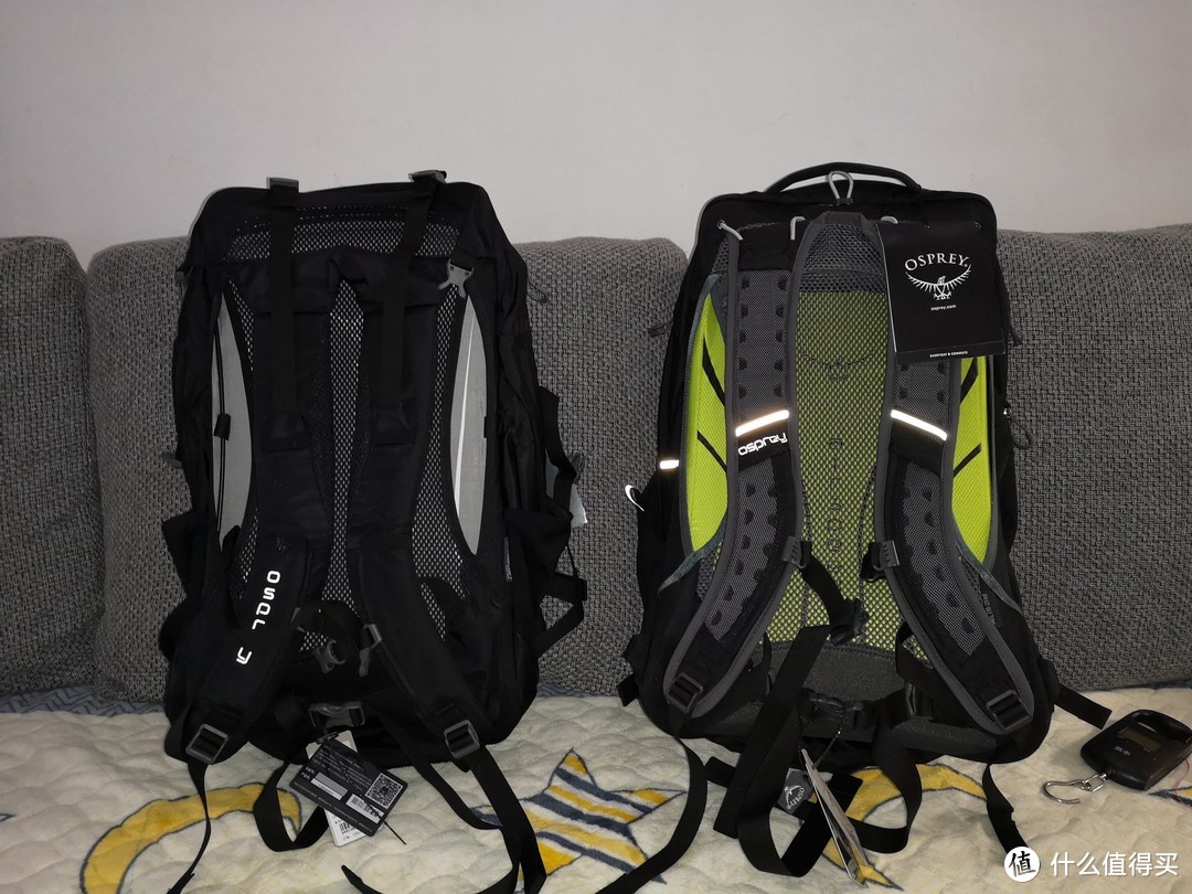 开箱+对比：Osprey Radial 光线 34 M/L & Tropos 对流 32