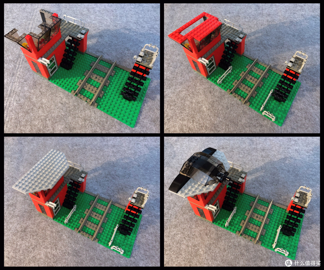 乐高小小追绝日记 篇十一:lego 10128 火车平交道口