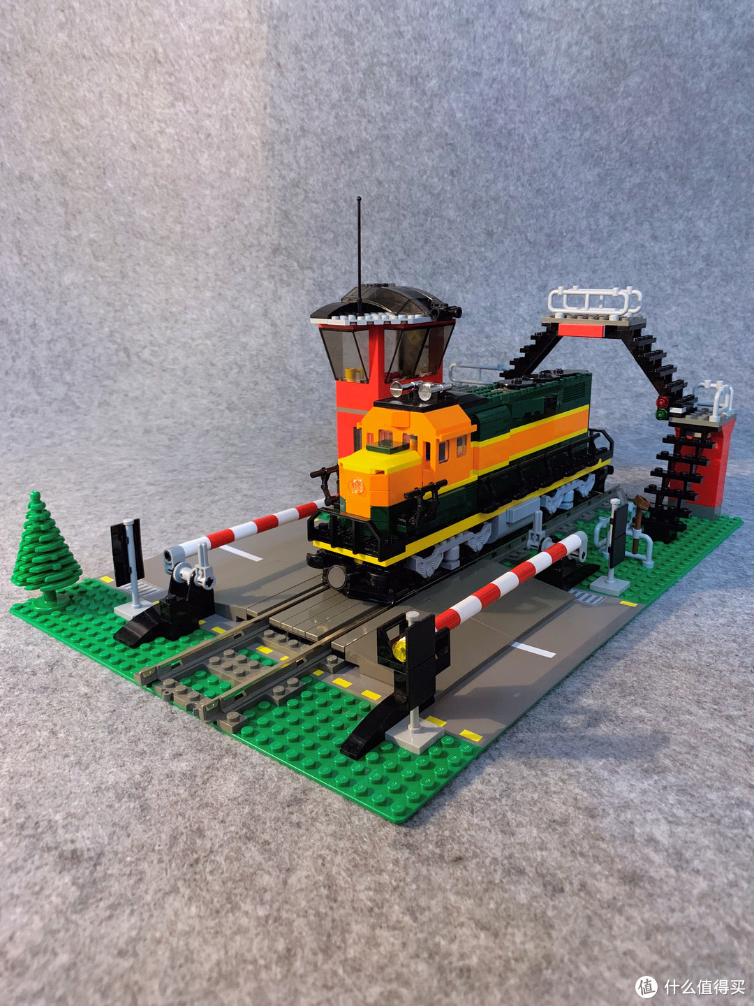 乐高小小追绝日记 篇十一:lego 10128 火车平交道口