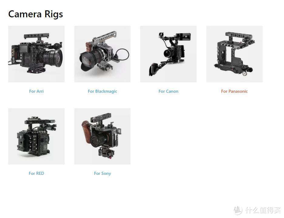 TILTA公司的摄影机套件，主流的品牌都有