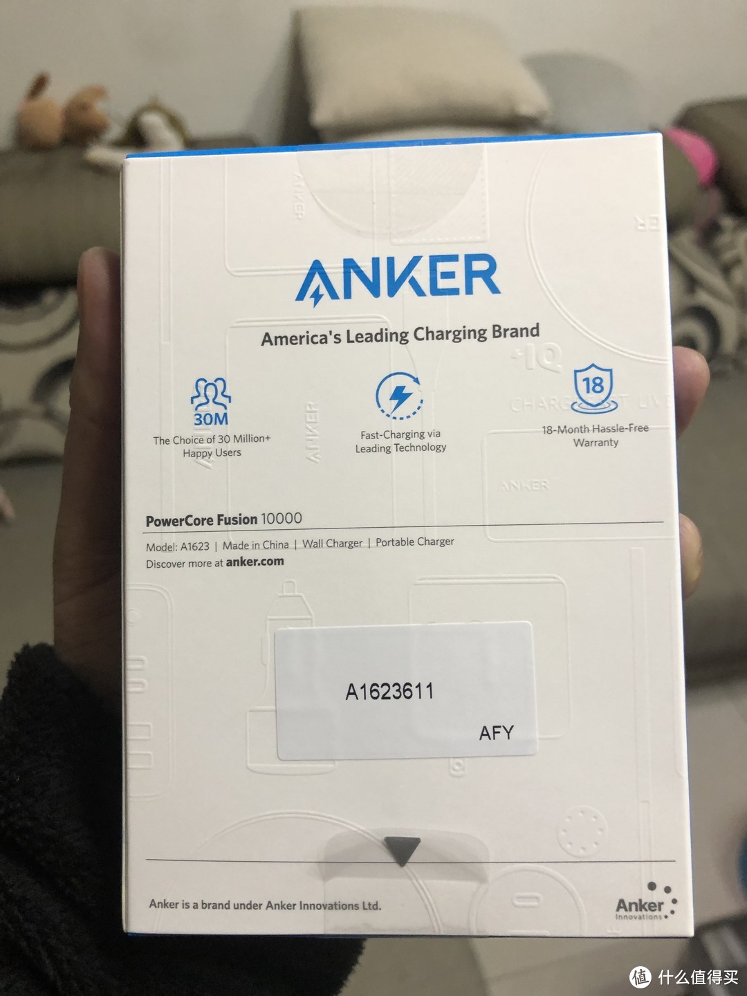 喜大普奔，双十一开箱晒单啦——anker10000毫安升级版PD快充移动电源开箱