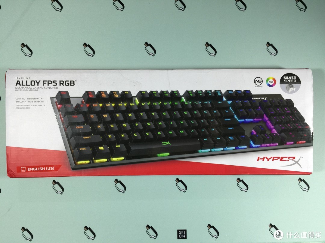 颜值即正义！HyperX Alloy FPS RGB游戏机械键盘