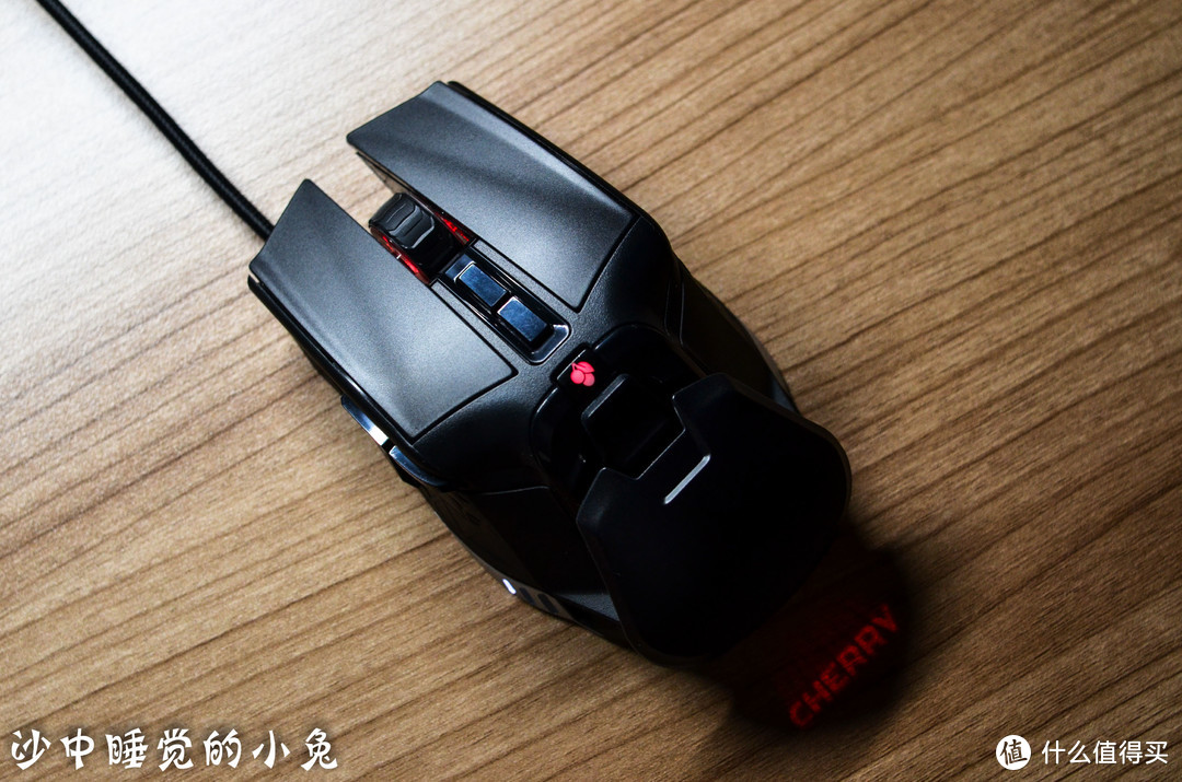 首款樱桃CHERRY MC9620 FPS RGB投影灯游戏鼠标开箱评测