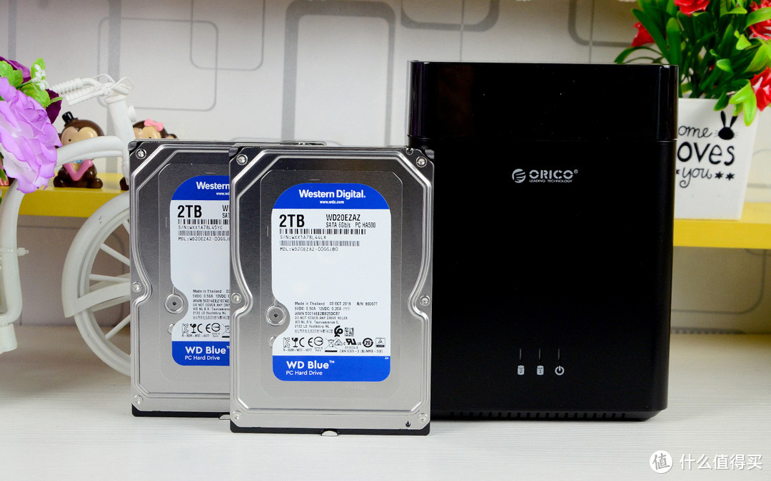 安全、稳定、高效的数据存储管理方案—奥睿科DS系列双盘位硬盘柜加西部数据2T蓝盘体验