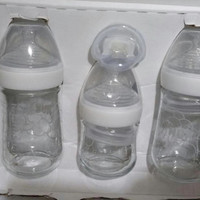 体贴入微的奶瓶套装~NUK Nature Sense 玻璃奶瓶套装