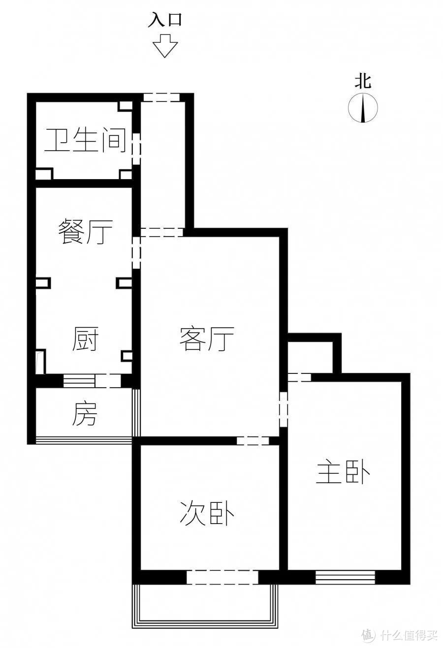 原始户型图▲