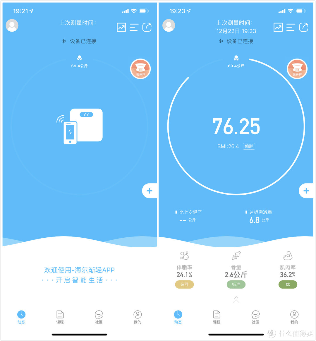 健康减肥好帮手：海尔八电极智能体脂秤Q81使用体验