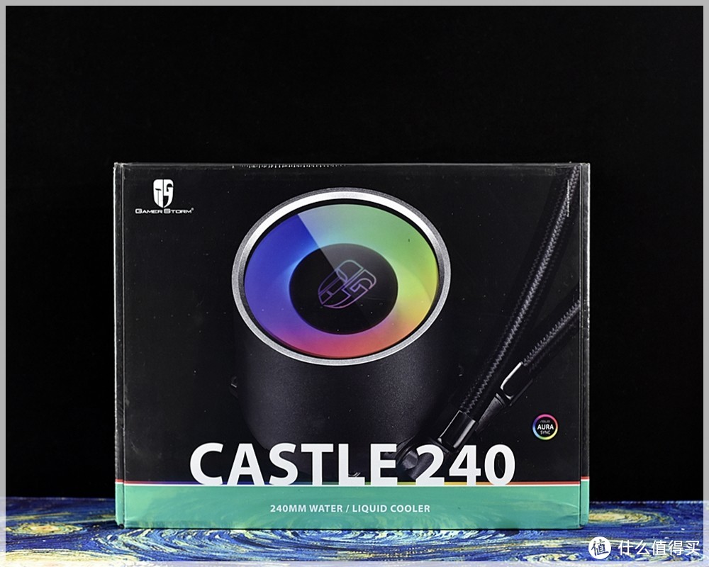 国货RGB标杆 九州风神 玩家风暴 GAMER STORM 堡垒 CASTLE 240 CPU 水冷 散热器 开箱体验