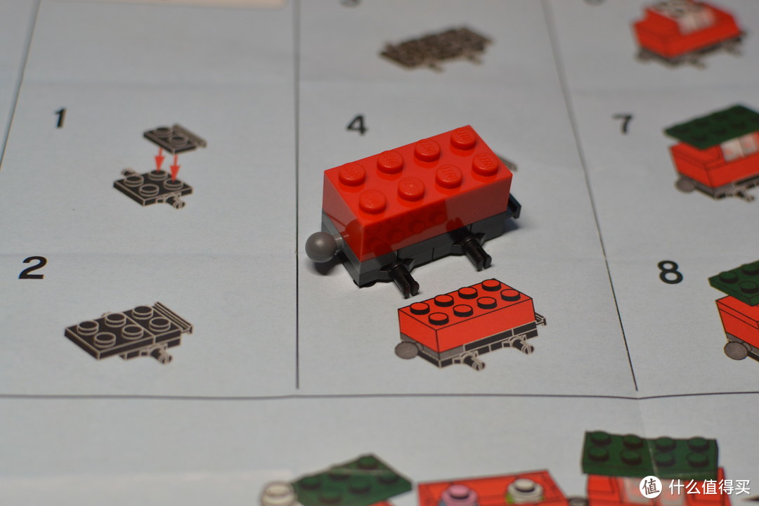 应景拼搭—Lego拼砌包之30543圣诞小火车+30478圣诞老人