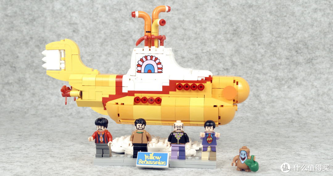 乐高21306黄色潜水艇—6岁男娃独立完成的第二件乐高，除了6还想啥