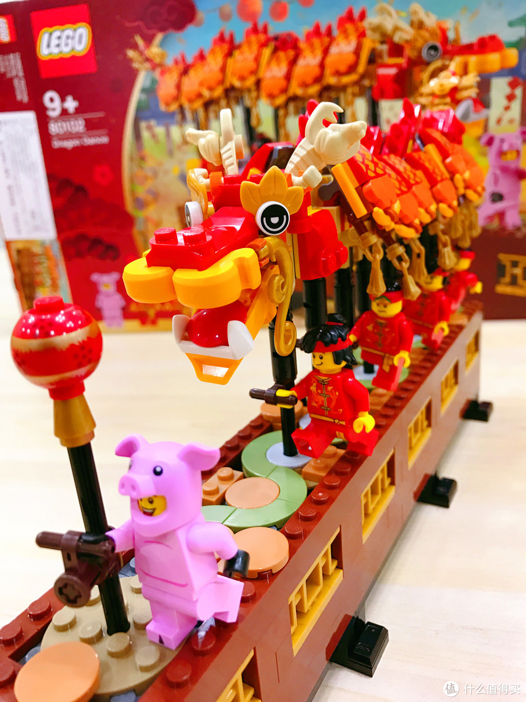 乐高年夜饭80101 舞龙80102测评