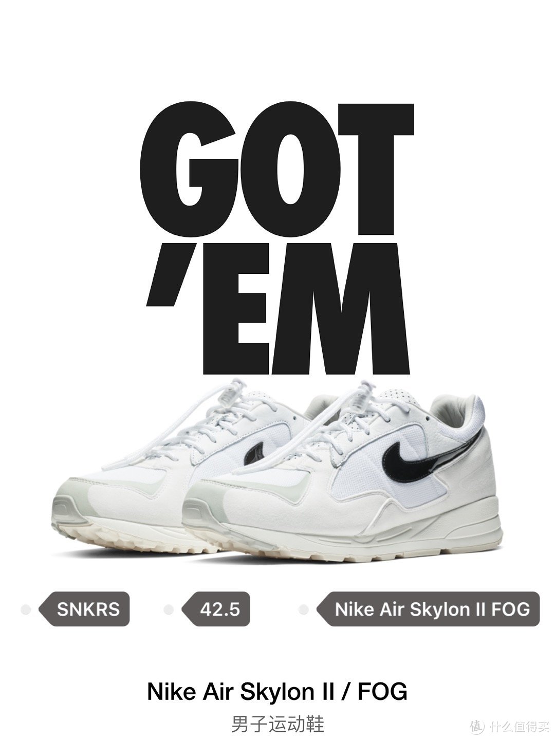 不到千元的联名老爹鞋！Nike Air Skylon 2 FOG