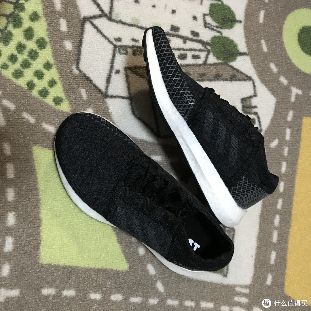 200多块买全掌boost！Adidas PureBOOST GO跑鞋