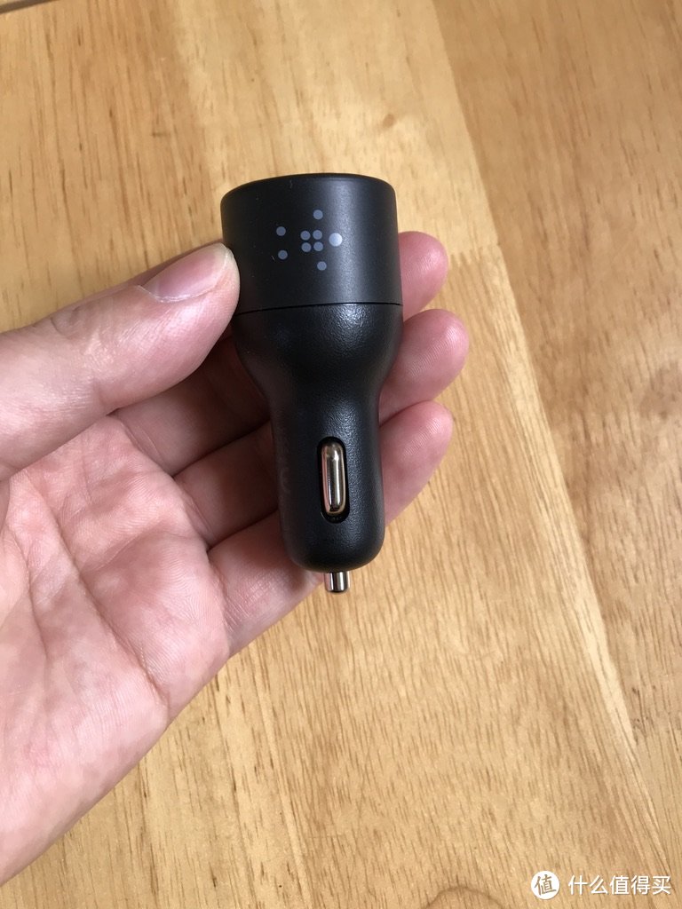 Belkin 贝尔金双口车载充电器小晒