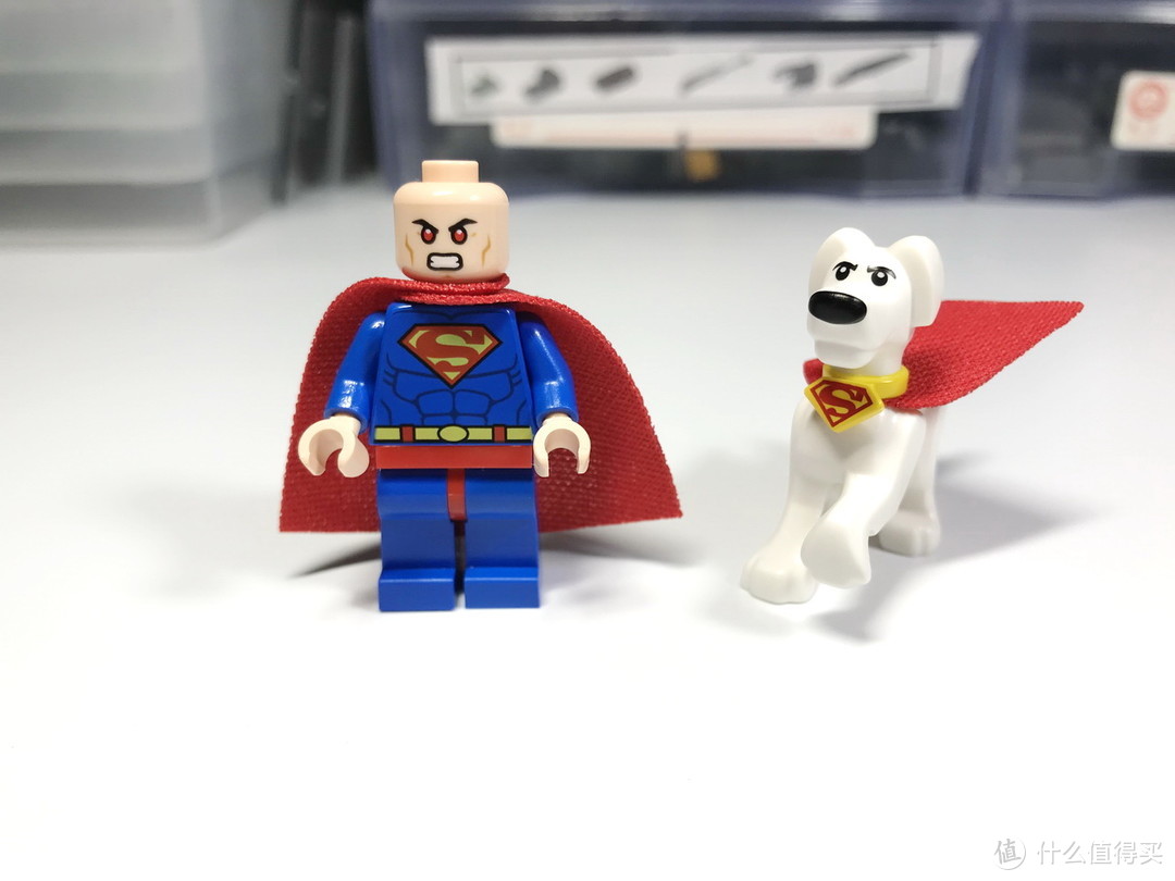 LEGO 乐高 拼拼乐 篇199：Super Heroes 超级英雄系列 76096 超人与超狗小氪的合力之战