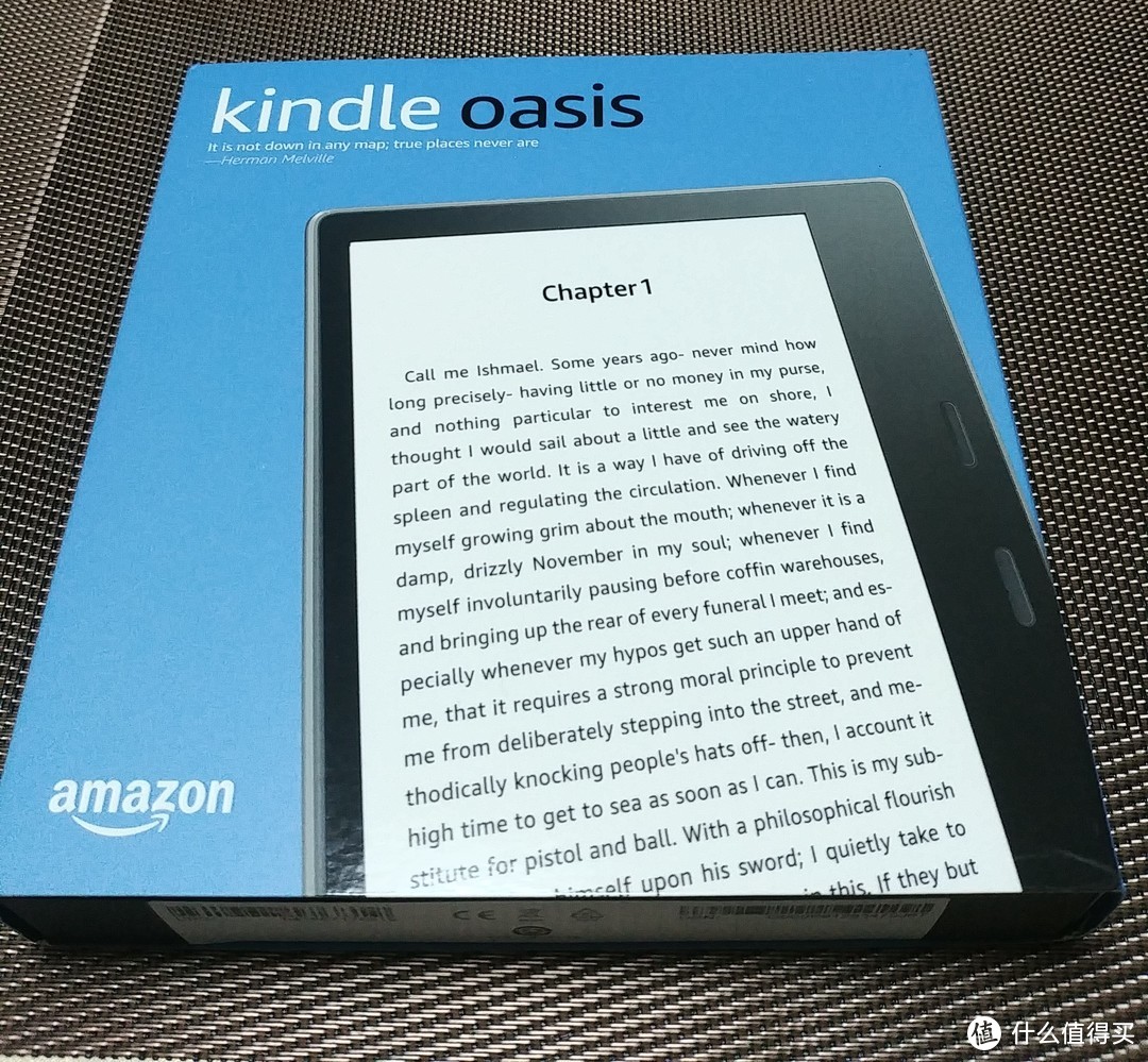 Kindle Oasis 2代开箱及与Kindle Paperwhite 2比较