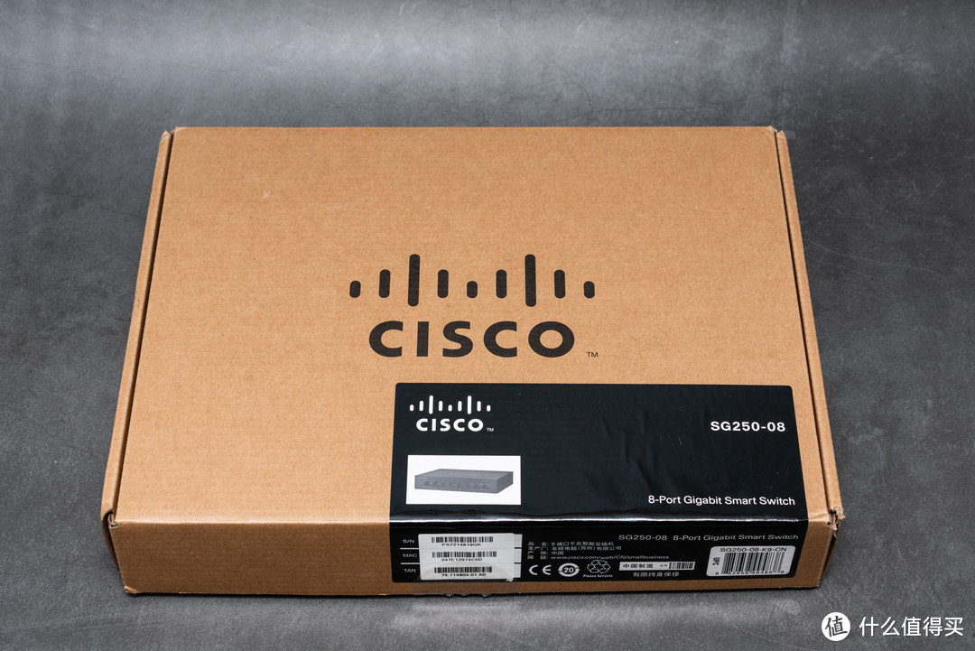 Cisco SG250-08 8口千兆交换机 简单试用