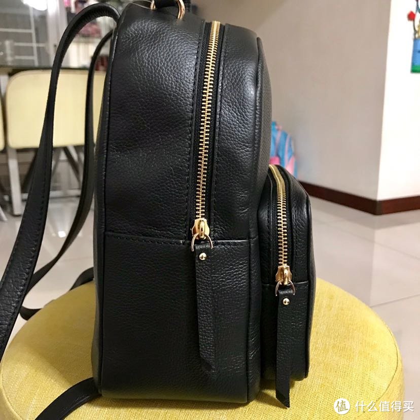 Kate Spade WKRU5498真皮双肩包海淘开箱晒单