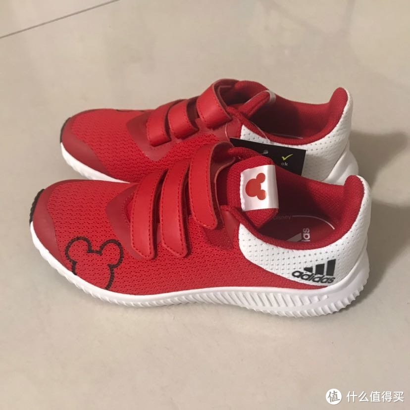 adidas Disney M&M FortaRun儿童运动鞋开箱