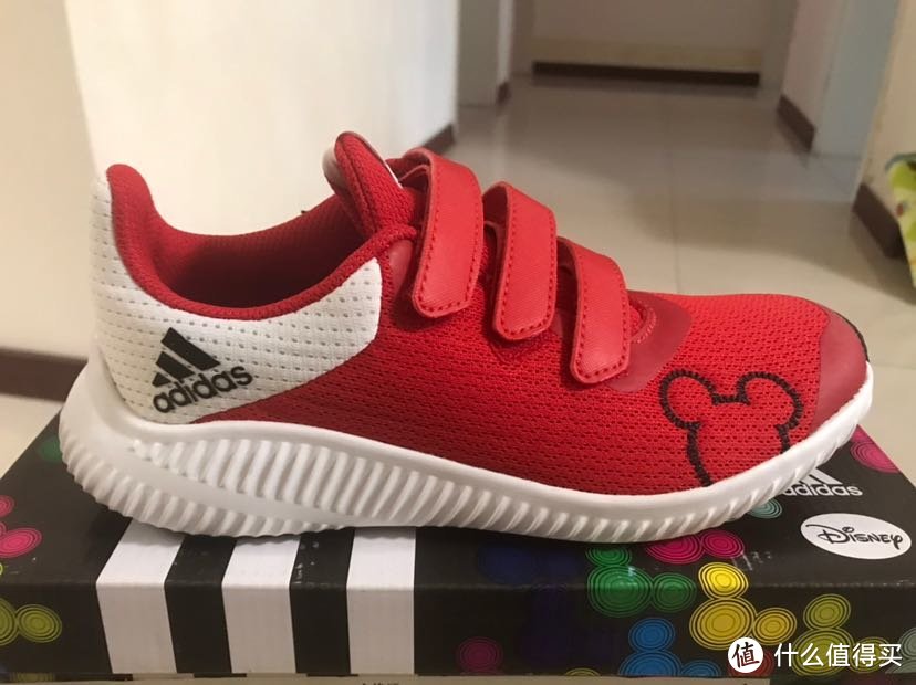 adidas Disney M&M FortaRun儿童运动鞋开箱