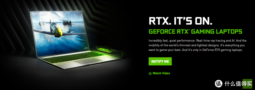 性能超桌面级：NVIDIA 英伟达 推出 GeForce RTX 20 系列 移动显卡