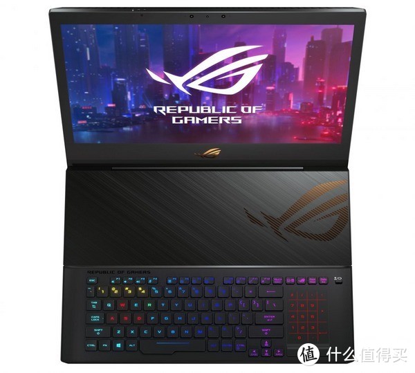 RGB键盘可拆卸折叠：ASUS 华硕 发布 ROG Mothership GZ700 变形本