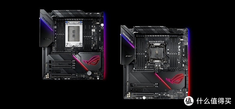 针对高端发烧友：ASUS 华硕 发布 ROG Zenith Extreme Alpha 和 ROG Rampage VI Extreme Omega 主板