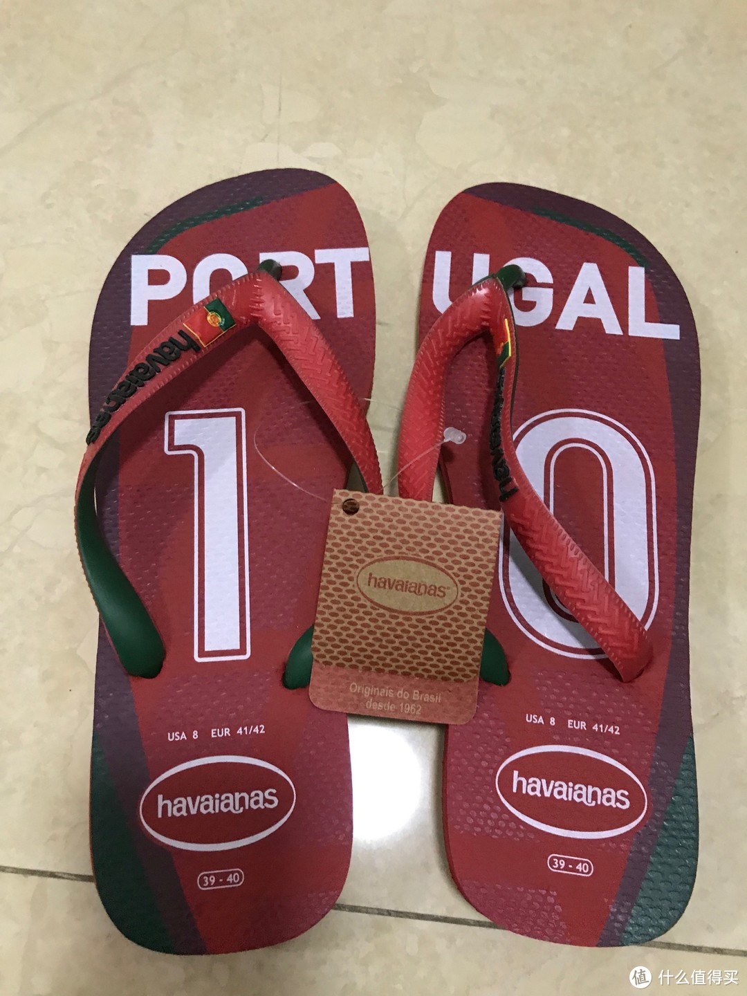 Havaianas巴西哈瓦那人字拖鞋葡萄牙国家队