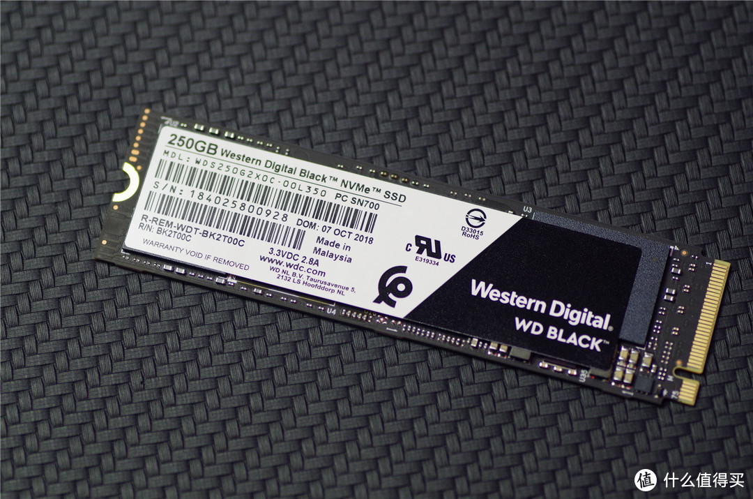 3000MB/s，让电脑速度飚起来！WD Black NVMe 250G SSD评测