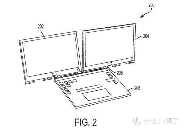 笔记本也可以组双屏：DELL 戴尔 公布 笔记本创新双屏设计专利