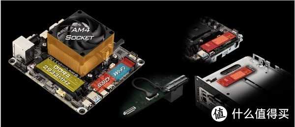 AMD平台：ASRock 华擎 发布 DeskMini A300 迷你准系统