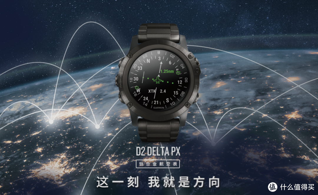 支持血氧监测：GARMIN 佳明 发布 D2 Delta PX 多功能航空表