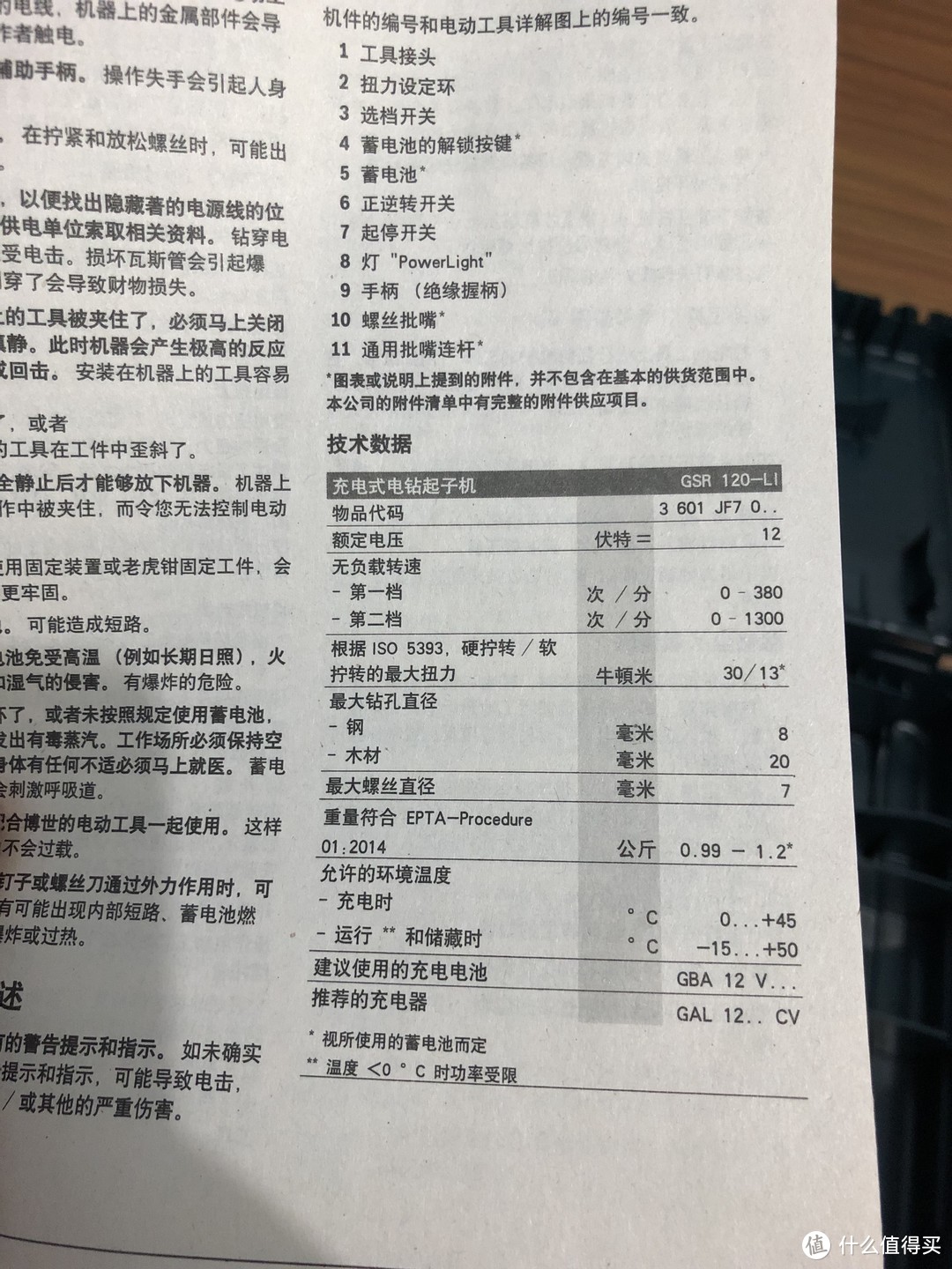 中亚博世无线手电钻GSR120Li单电版套装开箱