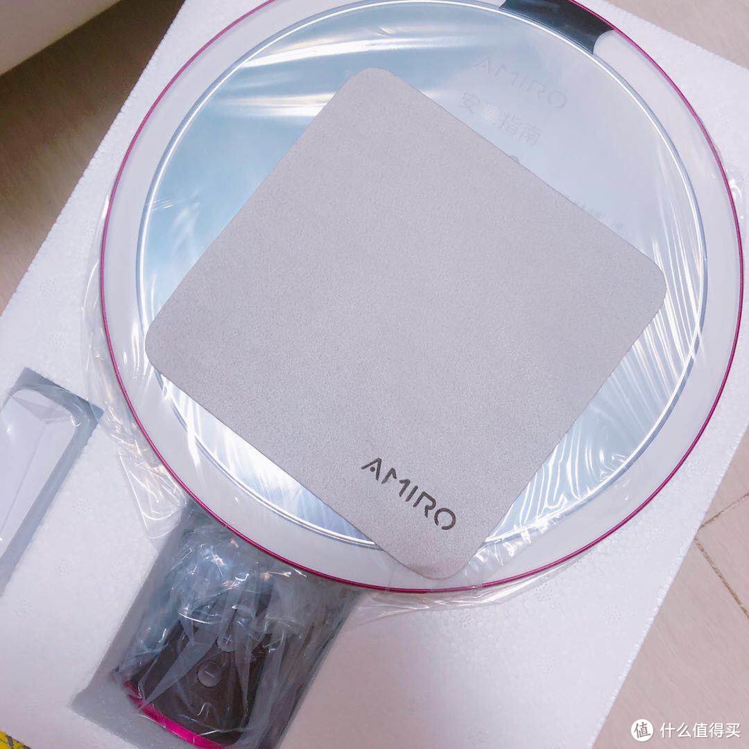 化妆必备？！AMIRO化妆镜O系列小黑镜日光镜LED化妆镜！