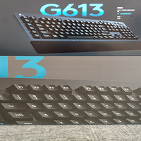 罗技G613无线机械键盘外观展示(轴体|键帽|卡扣)