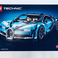 乐高 2018 Technic 科技系列 超旗舰 42083 布加迪奇龙 玩具外观展示(尾灯|发动机|地盘|后轮)