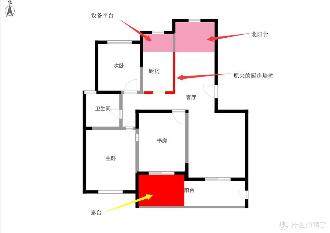 原本的房屋结构图