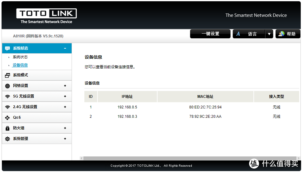 神秘来袭-TOTOLINK A810R 1200M 双频穿墙路由器入手体验