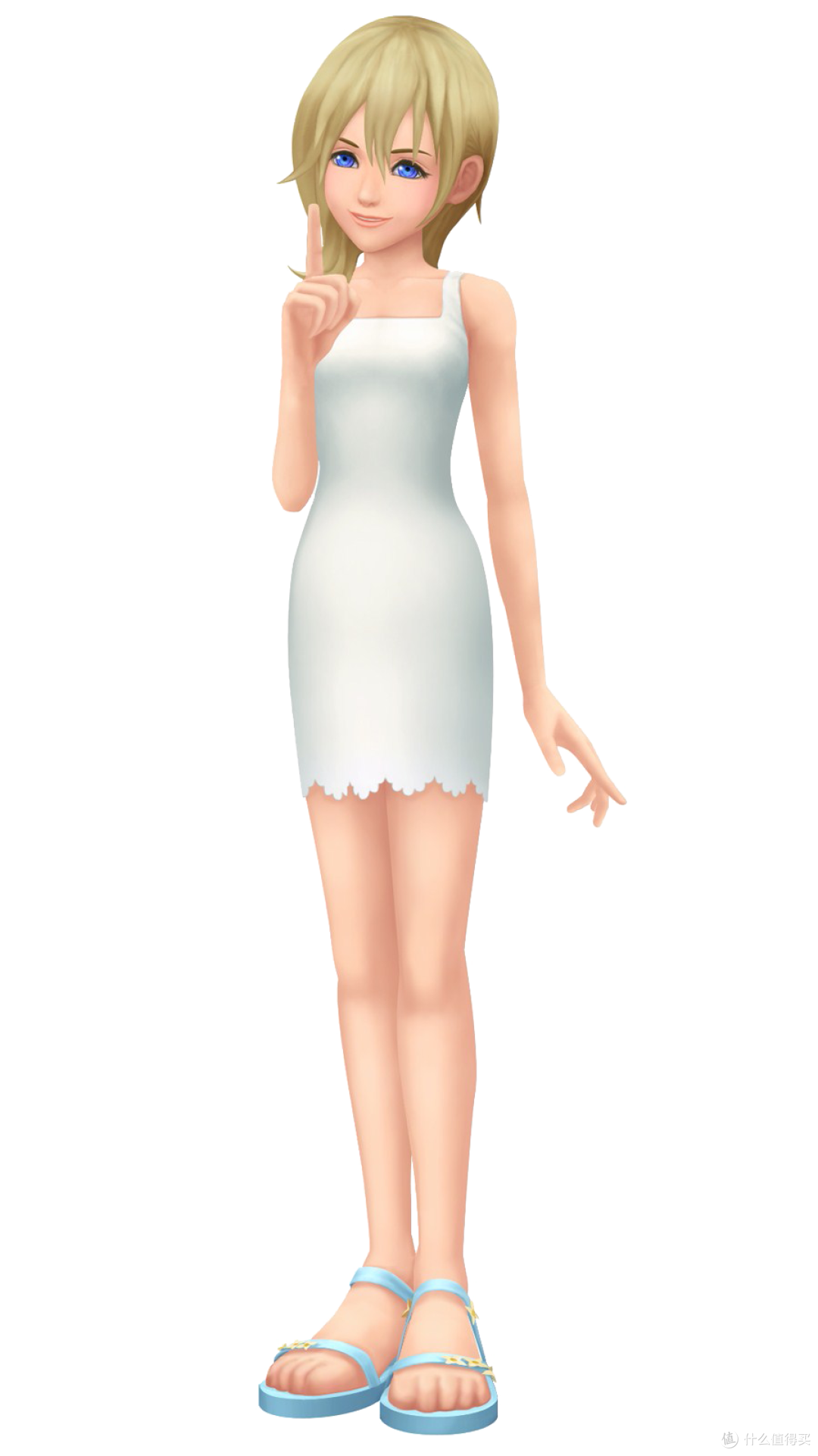 sora成功击败了他并与国王米奇在王国之心大门两侧分