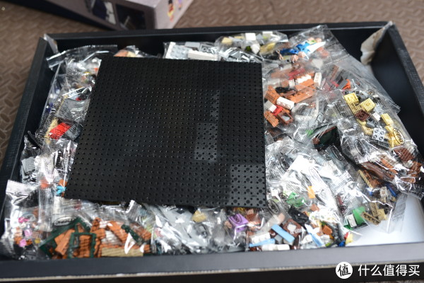 打开后是这么老多的零件